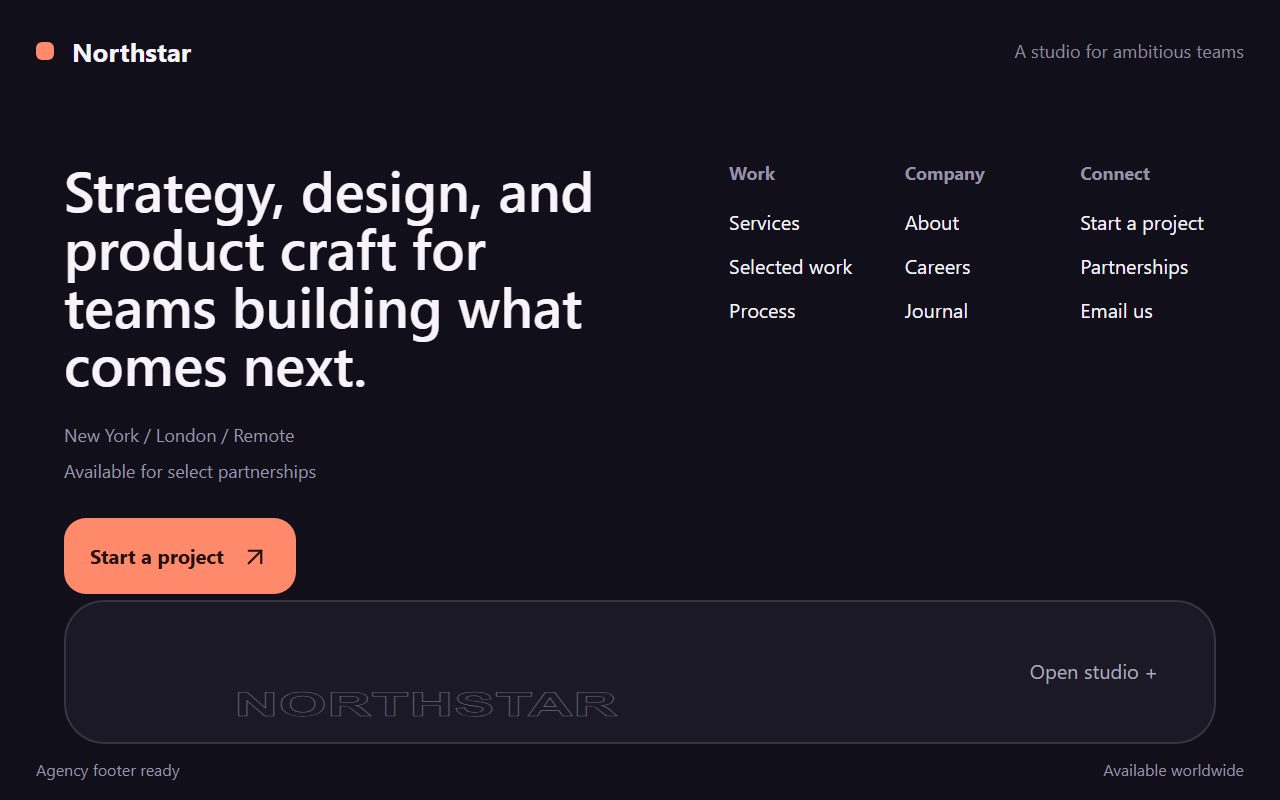Afterlight Hover Footer public preview captured for version 1.0.0